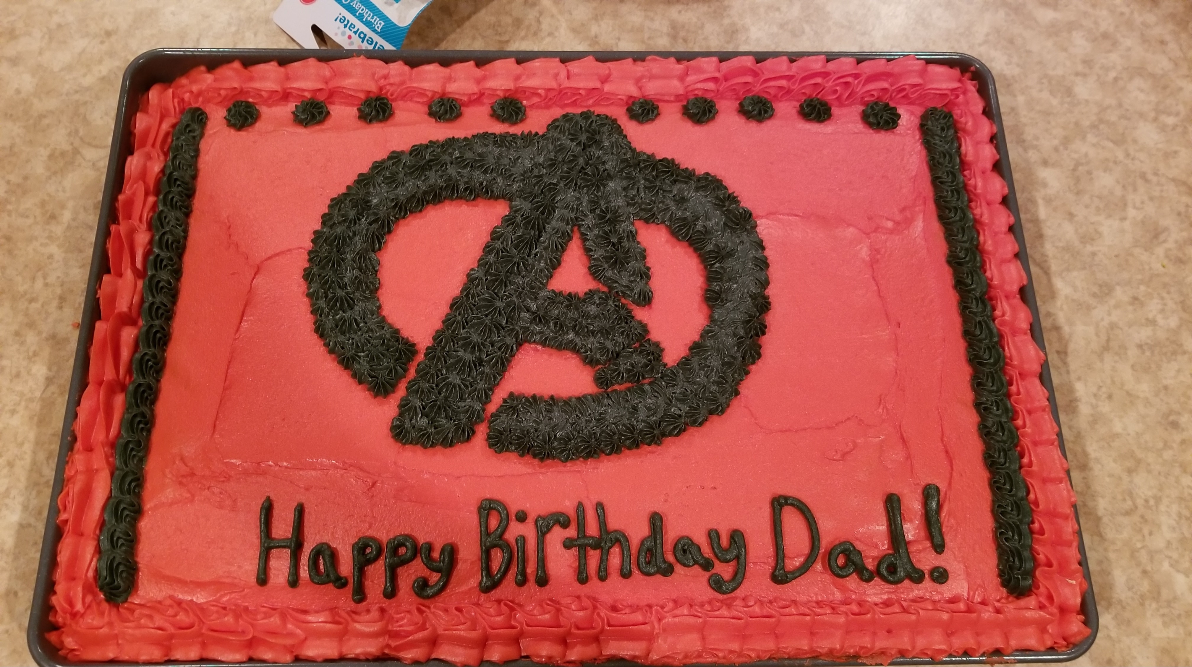 Dad's Birthday Cake!